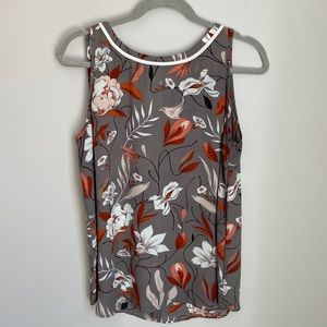 LOFT floral blouse